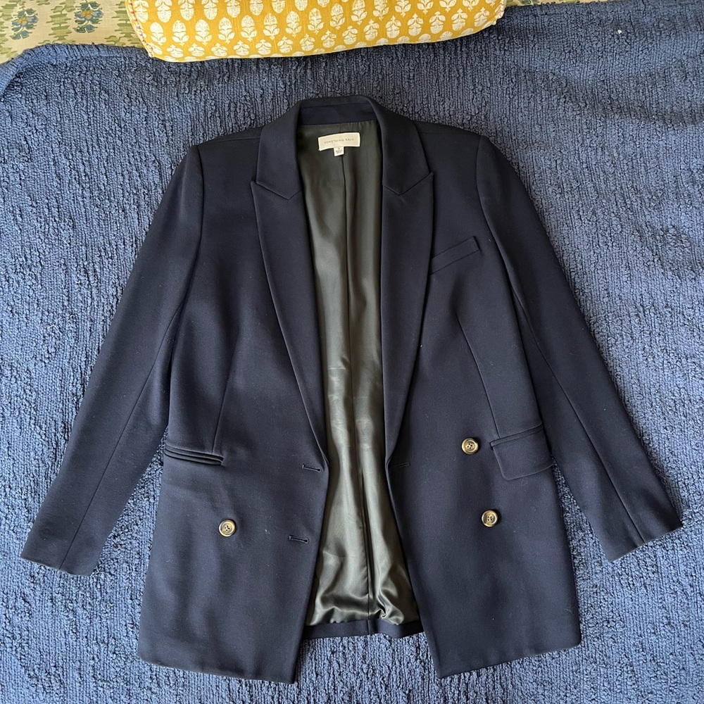 Women's Navy Blazer and Pant set